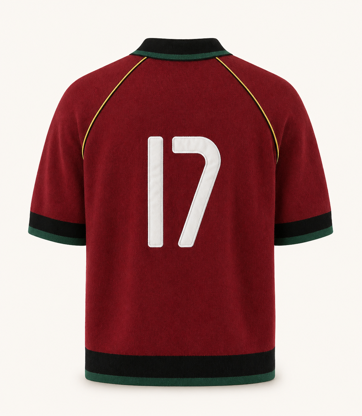 Portugal No.17 Knitted Jersey back